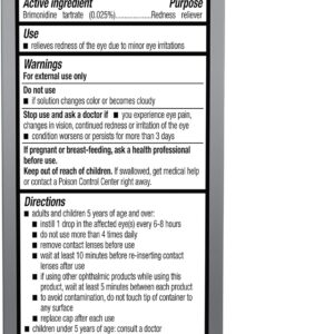 LUMIFY Eye Drops for Red Eyes, Redness Reliever for Brighter Looking Eyes, Works in 1 Minute & Lasts Up to 8 Hours, Eye Drops, 0.25 Fl Oz (7.5mL)