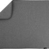 S&T INC. Dish Drying Mat XL, 18” x 24”, Absorbent Microfiber Kitchen Counter Mat, Dish Drying Pad for Dishes, Utensils, Pots and Pans, Extra Large, Charcoal