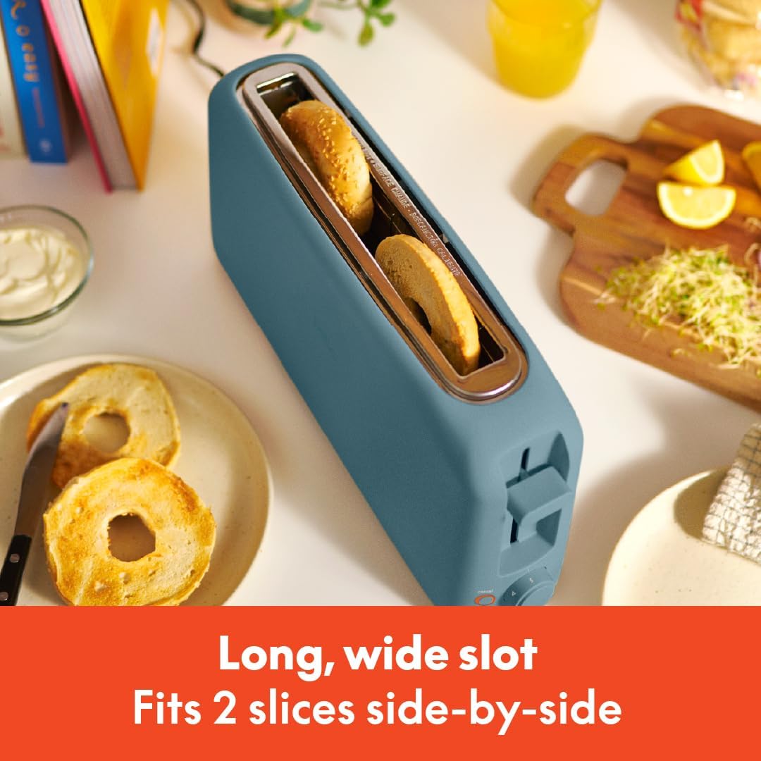 bella 2 Slice Slim Toaster, 6 Setting Shade Control w Reheat and Cancel Buttons, Removable Crumb Tray, 10” Long Slot, Anti Jam & Auto Shutoff, Auto Centering Guides and Cord Wrap, 900 Watt, Surf Welcome to Seller Assistant Please log in to your account to start working Log in